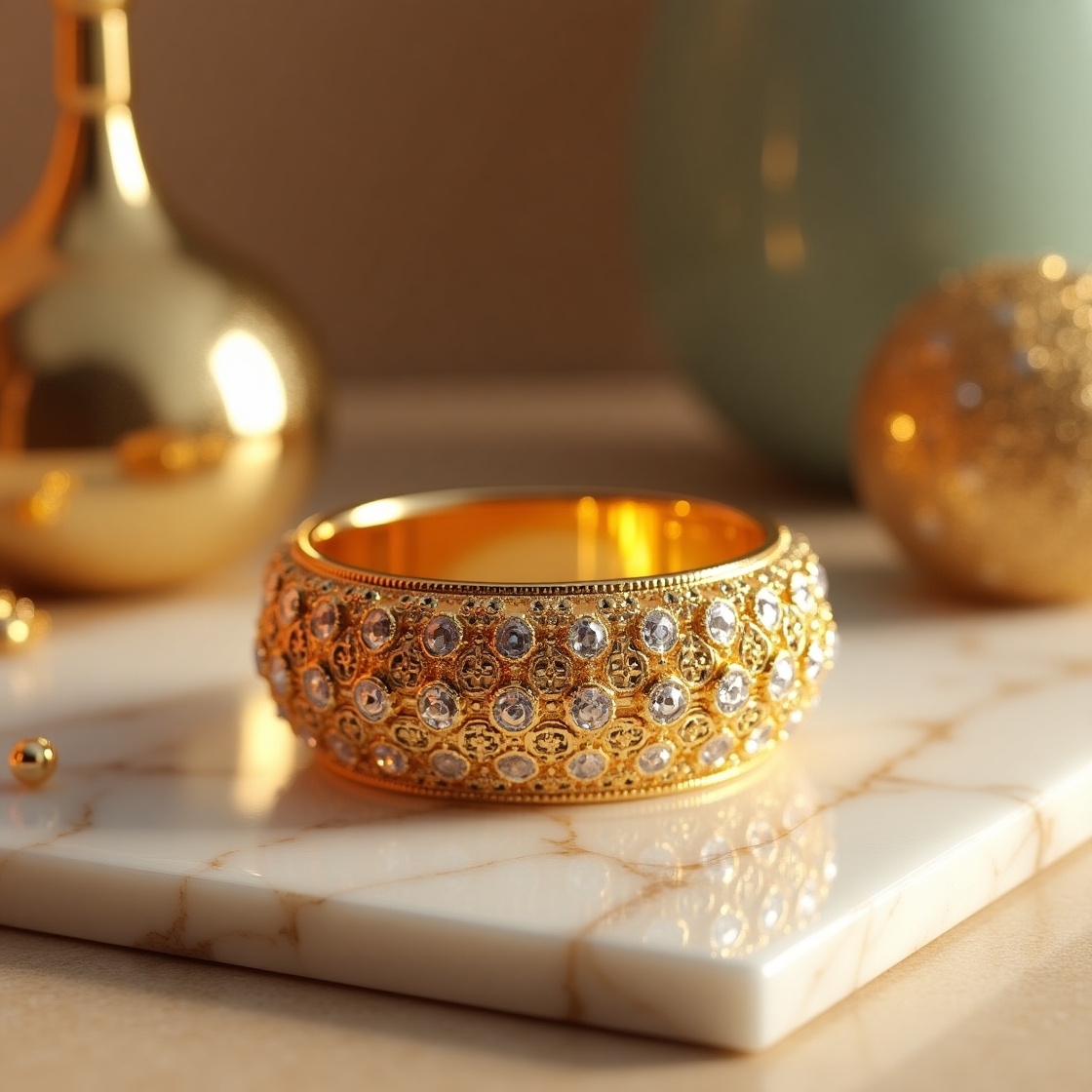 Thick Golden Ring